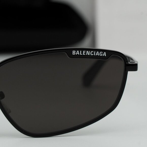 Balenciaga Women Sunglasses Black Grey Geometric BB0277S 001 NEW AUTHENTIC main image 15